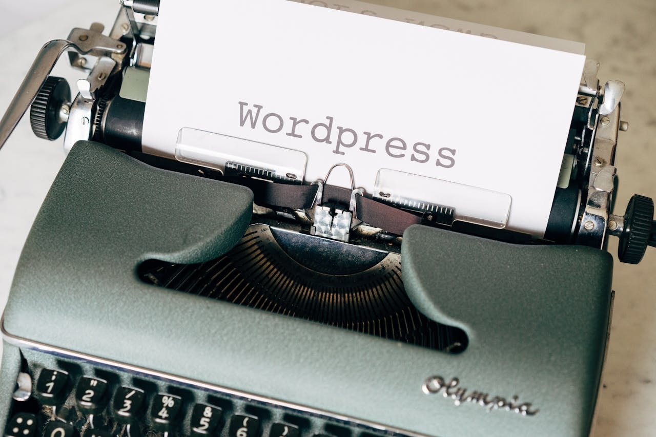 white-printer-paper-on-a-vintage-typewriter