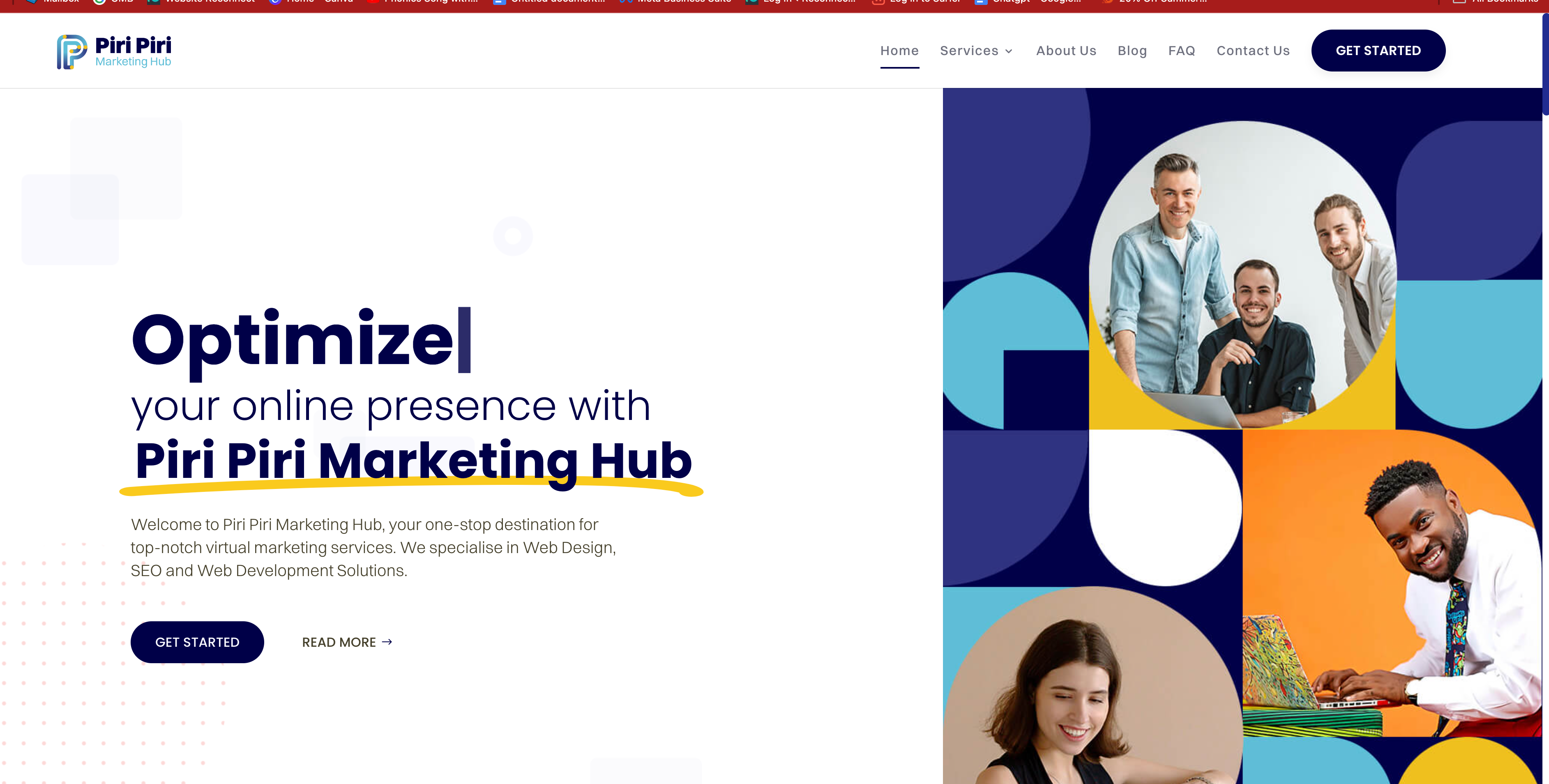 Piri Piri Marketing Hub Websites