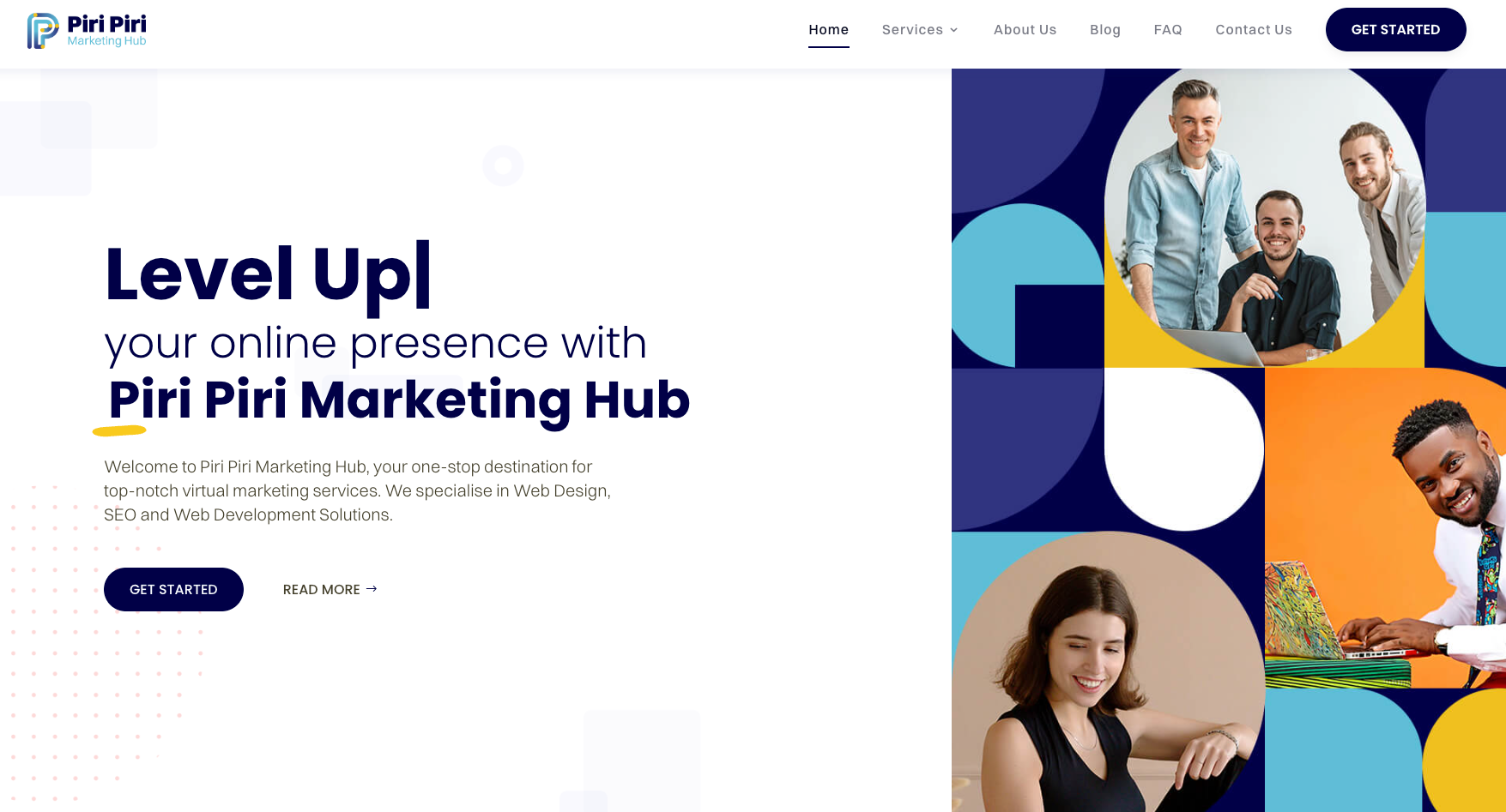 Piri Piri Marketing Hub Website